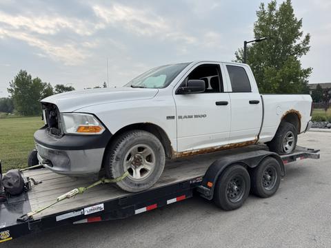 SMASH Cars Canada | 2012 Dodge RAM 1500 Junk Car for Scrap Metal Recycling