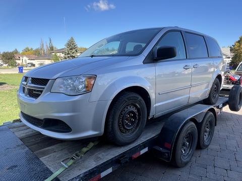 SMASH Cars Canada | Dodge Grand Caravan for Scrap Metal Recycling